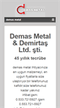 Mobile Screenshot of demasmetal.com