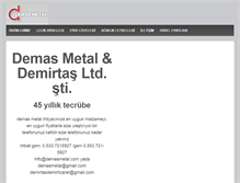 Tablet Screenshot of demasmetal.com